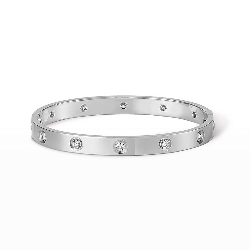 ¡®Twinkle jewelry¡¯LOVE BRACELET 6.1MM 10 DIAMONDS