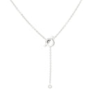 ¡®Twinkle jewelry¡¯FINESSE SILVER DIAMOND NECKLACE