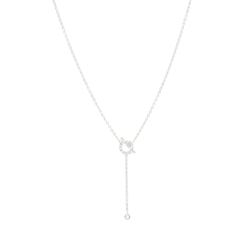 ¡®Twinkle jewelry¡¯FINESSE SILVER DIAMOND NECKLACE