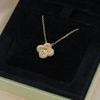 ¡®Twinkle jewelry¡¯CLOVER 15MM  BRONZING NECKLACE