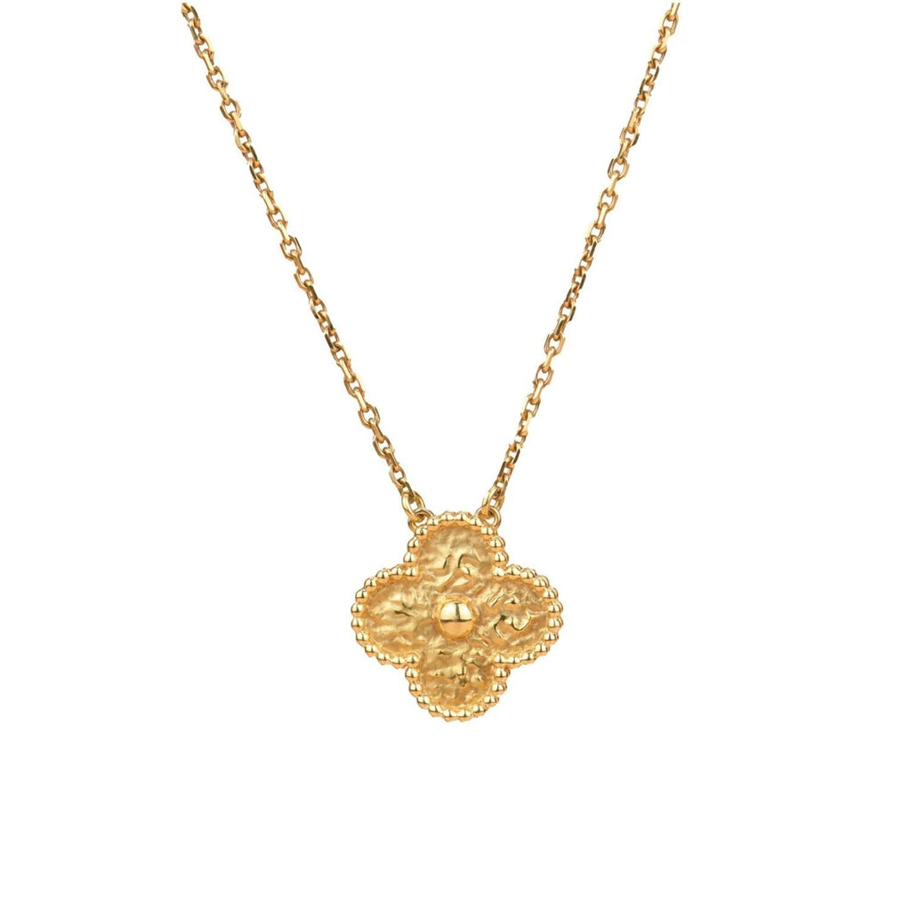 ¡®Twinkle jewelry¡¯CLOVER 15MM  BRONZING NECKLACE
