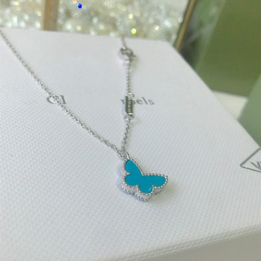 ¡®Twinkle jewelry¡¯BUTTERFLY TURQUOISE BUTTERFLY BRACELET SILVER