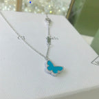 ¡®Twinkle jewelry¡¯BUTTERFLY TURQUOISE BUTTERFLY BRACELET SILVER