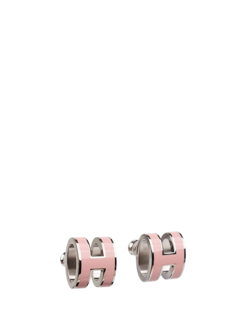 ¡®Twinkle jewelry¡¯MINI POP H SILVER EARRINGS PINK