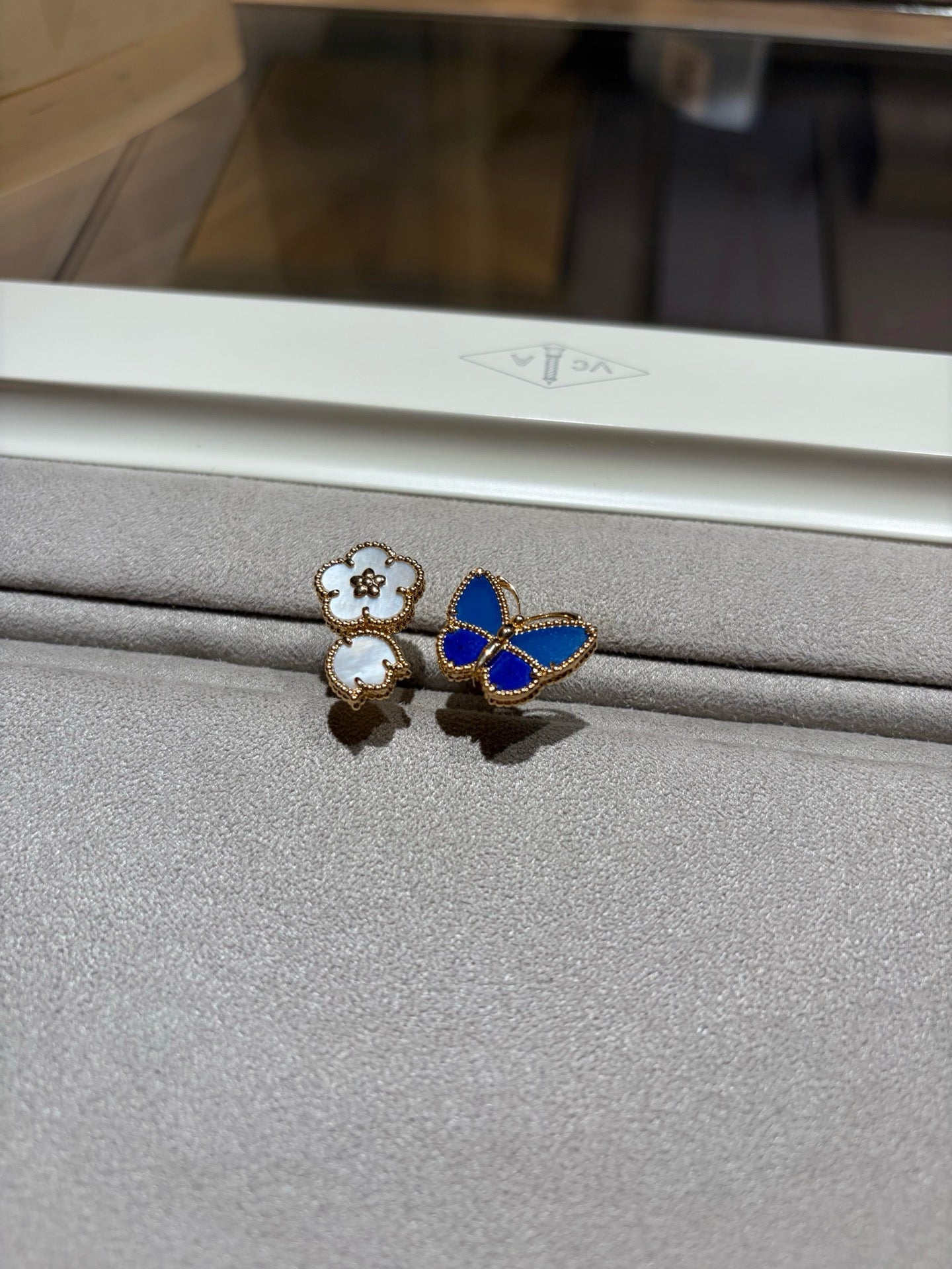 [Twinkle JURI]LUCKY SPRING BUTTERFLY OPEN-FACE RINGS
