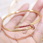 [Twinkle JURI]JUSTE BRACELET 2.5MM DIAMONDS NEW