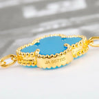 [Twinkle jewelry]New  CLOVER 5 MOTIF TURQUOISE BRACELET COLLECTION