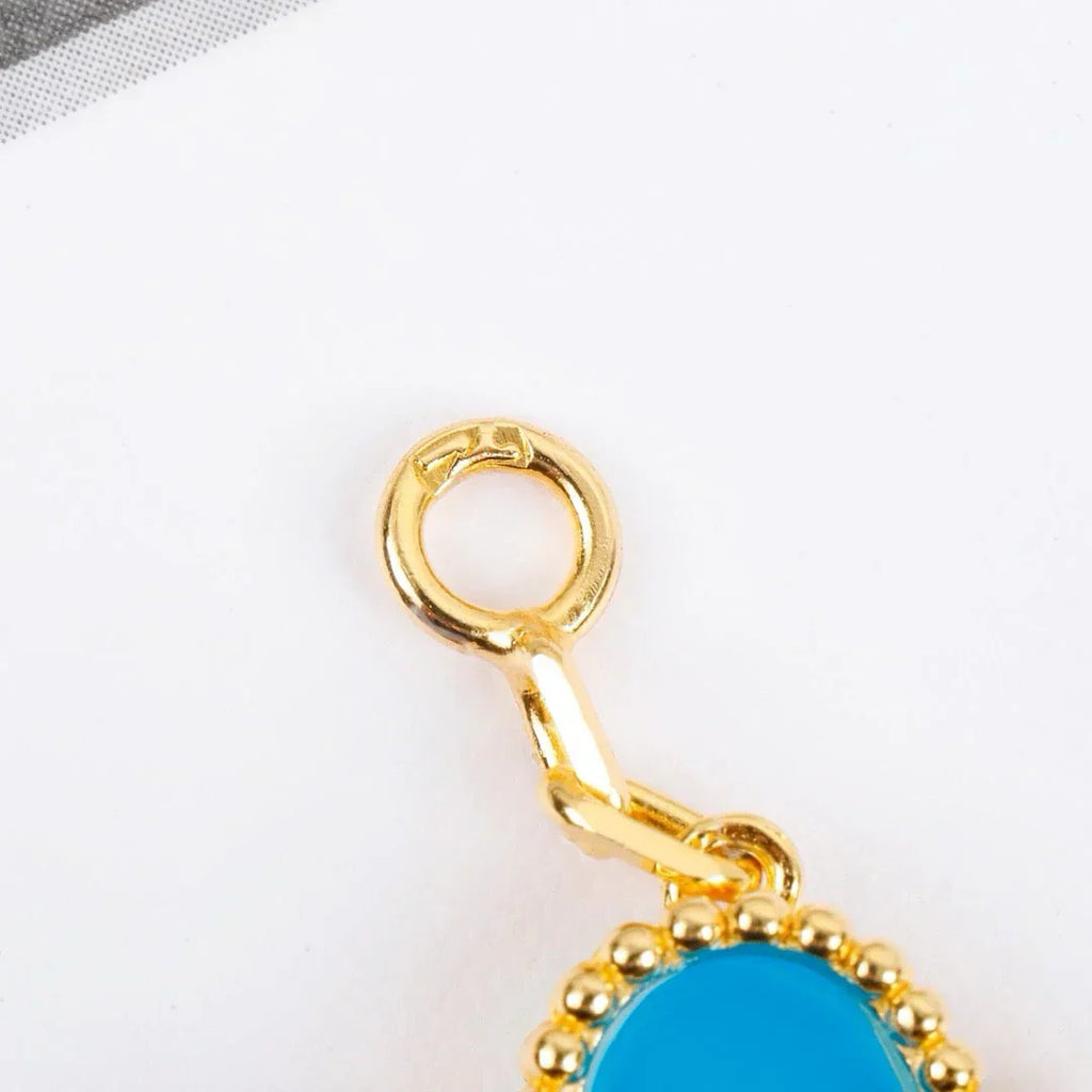[Twinkle jewelry]New  CLOVER 5 MOTIF TURQUOISE BRACELET COLLECTION