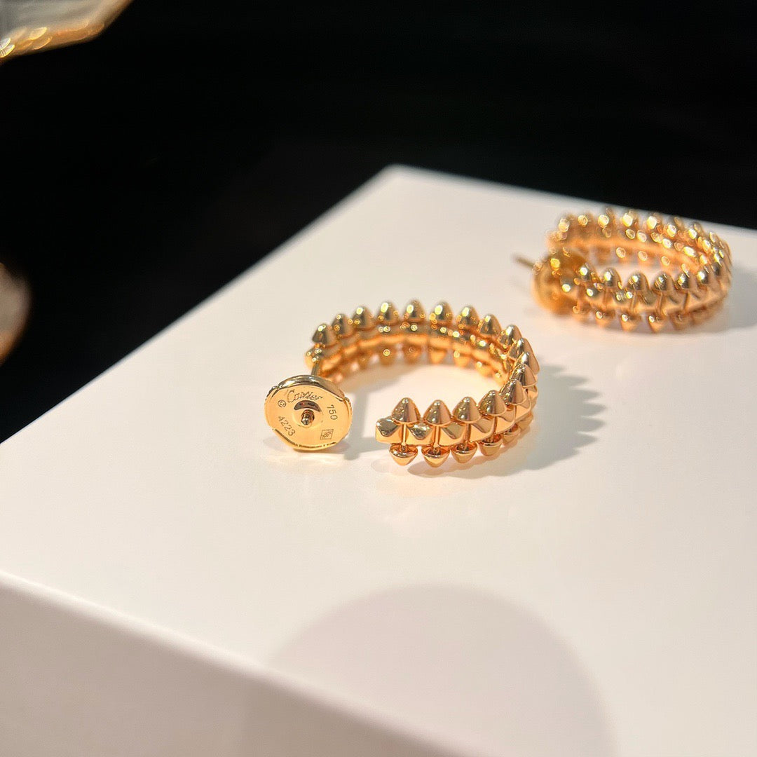 ¡®Twinkle jewelry¡¯CLASH SMALL HOOP EARRINGS