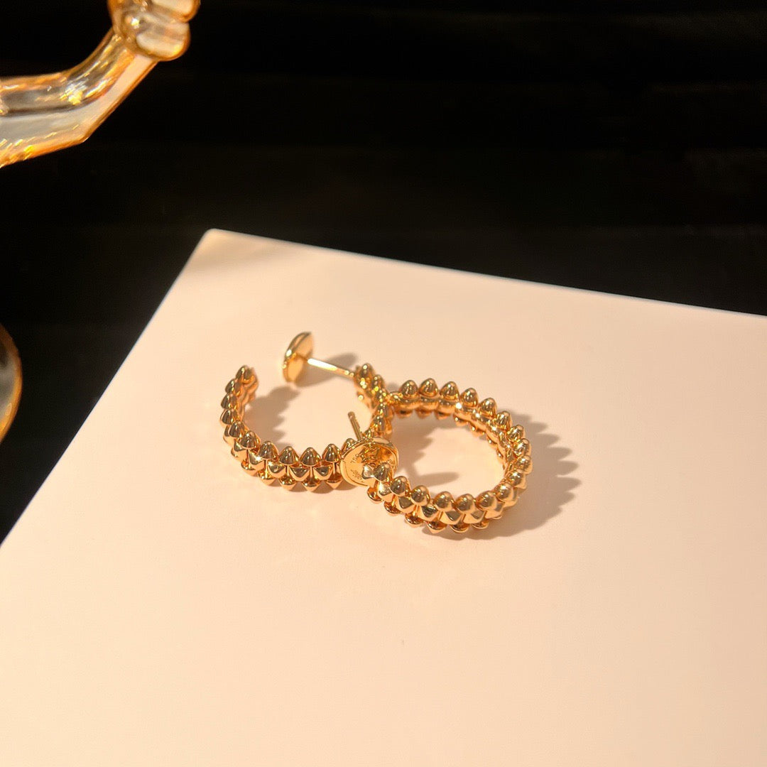 ¡®Twinkle jewelry¡¯CLASH SMALL HOOP EARRINGS