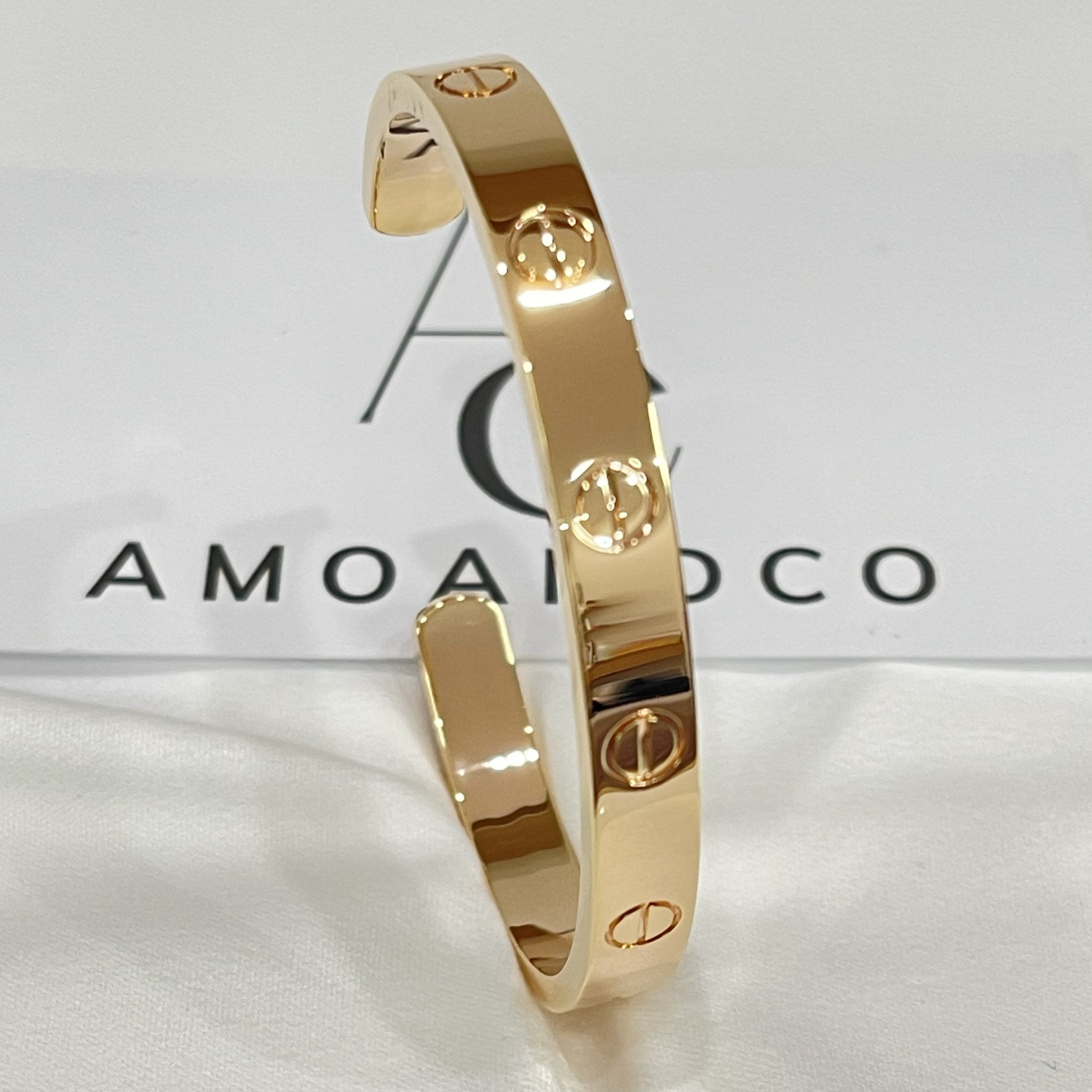 ¡®Twinkle jewelry¡¯LOVE BRACELET 6.1MM OPEN CUFF