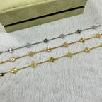 [¡®Twinkle jewelry¡¯]CLOVER 6 MOTIF DIAMOND LASER BRACELET