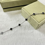 [¡®Twinkle jewelry¡¯]CLOVER 6 MOTIF  ONYXS BRACELET