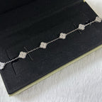[Twinkle jewelry]New CLOVER 6 MOTIF DIAMOND BRACELET