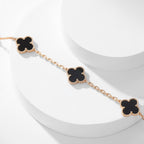 ¡®Twinkle jewelry¡¯CLOVER 10 MOTIFS ONYX NECKLACE
