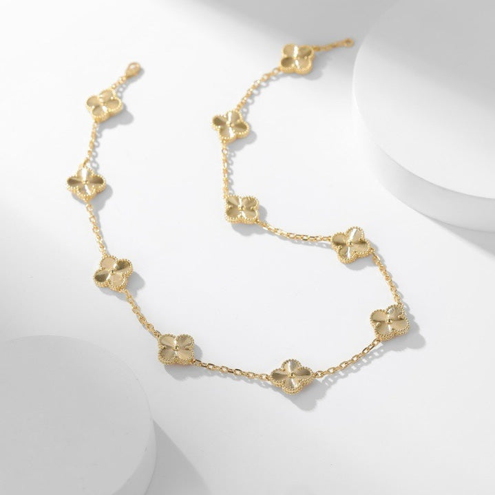 ¡®Twinkle jewelry¡¯CLOVER 10 MOTIFS LASER NECKLACE