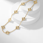 ¡®Twinkle jewelry¡¯CLOVER 10 MOTIFS LASER NECKLACE
