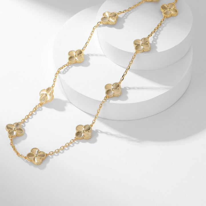 ¡®Twinkle jewelry¡¯CLOVER 10 MOTIFS LASER NECKLACE