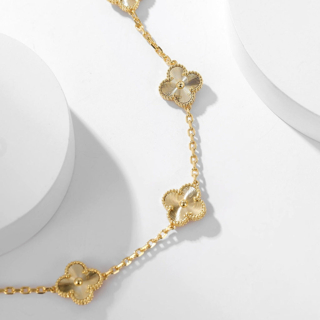 ¡®Twinkle jewelry¡¯CLOVER 10 MOTIFS LASER NECKLACE