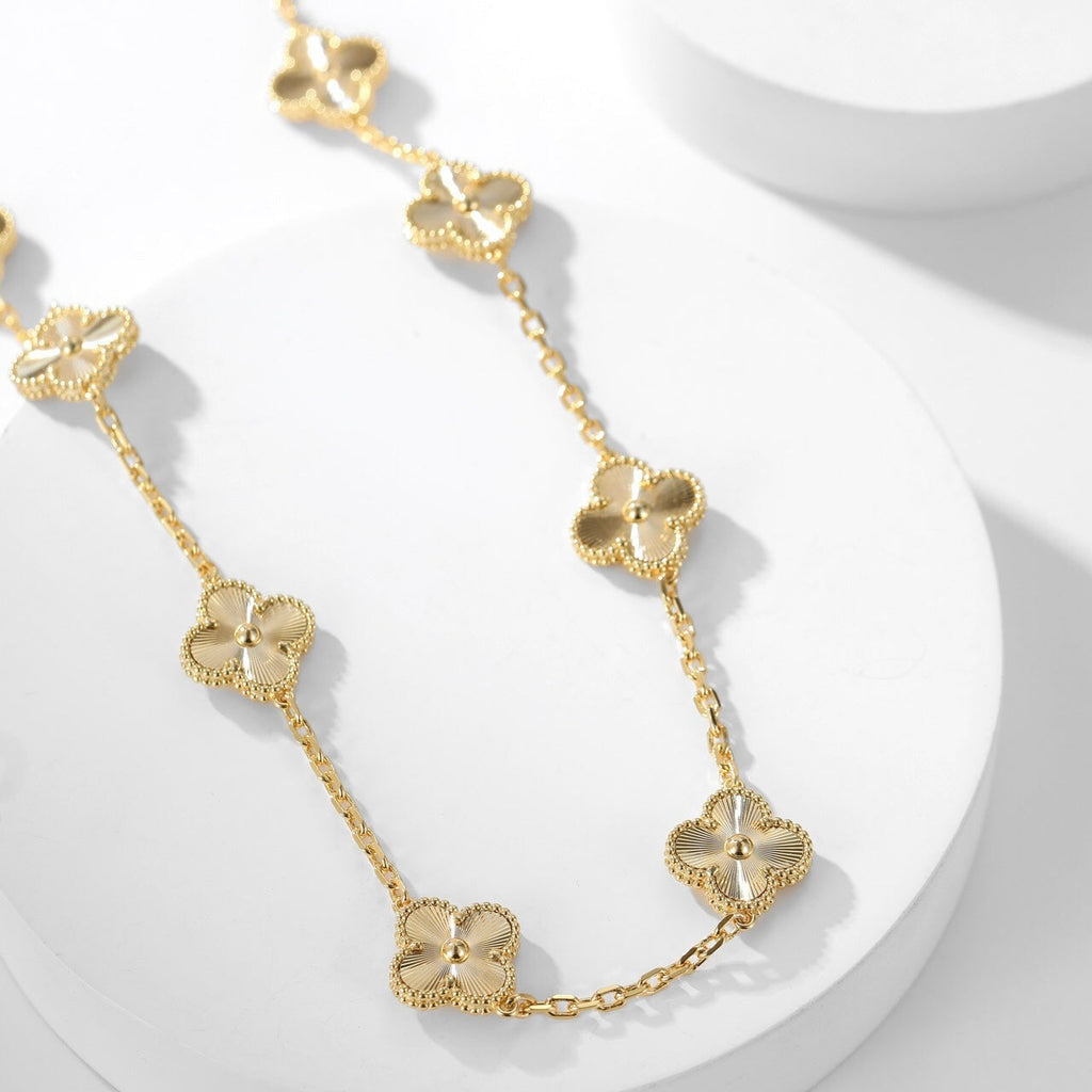 ¡®Twinkle jewelry¡¯CLOVER 10 MOTIFS LASER NECKLACE