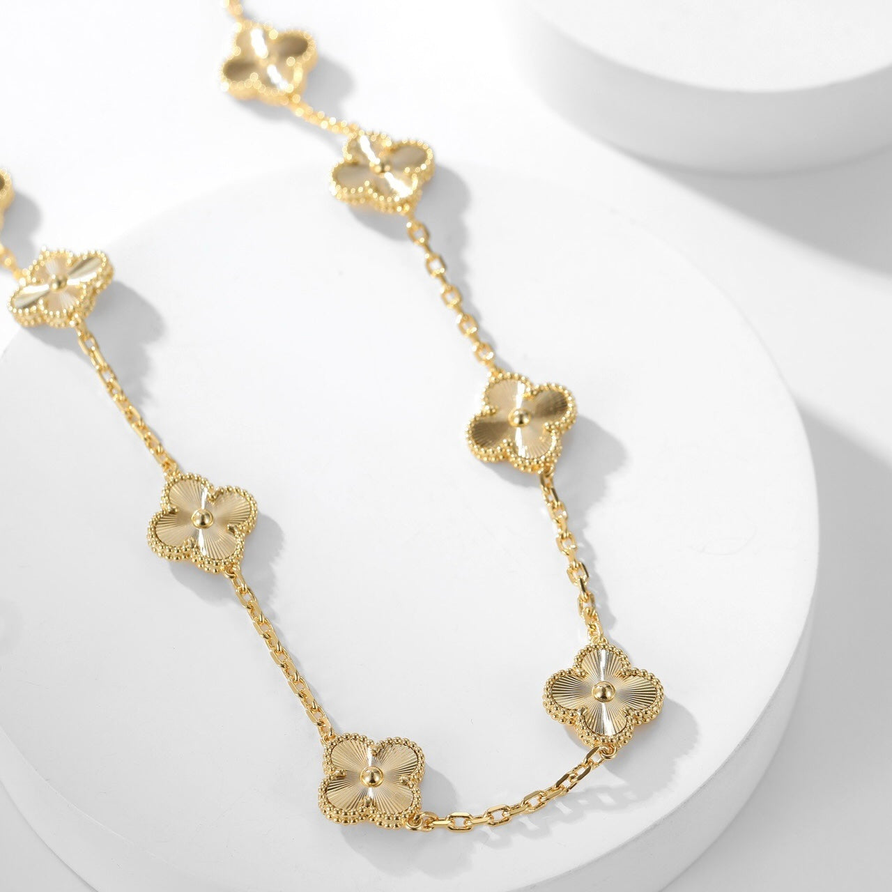 ¡®Twinkle jewelry¡¯CLOVER 10 MOTIFS LASER NECKLACE