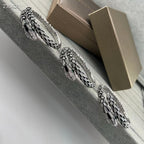 [Twinkle】NEW OBSIDIAN & DIAMOND SERPENT BRACELET