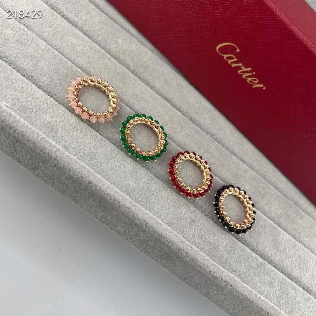 [Twinkle]CLASH NEW COLORED GEMSTONE RING