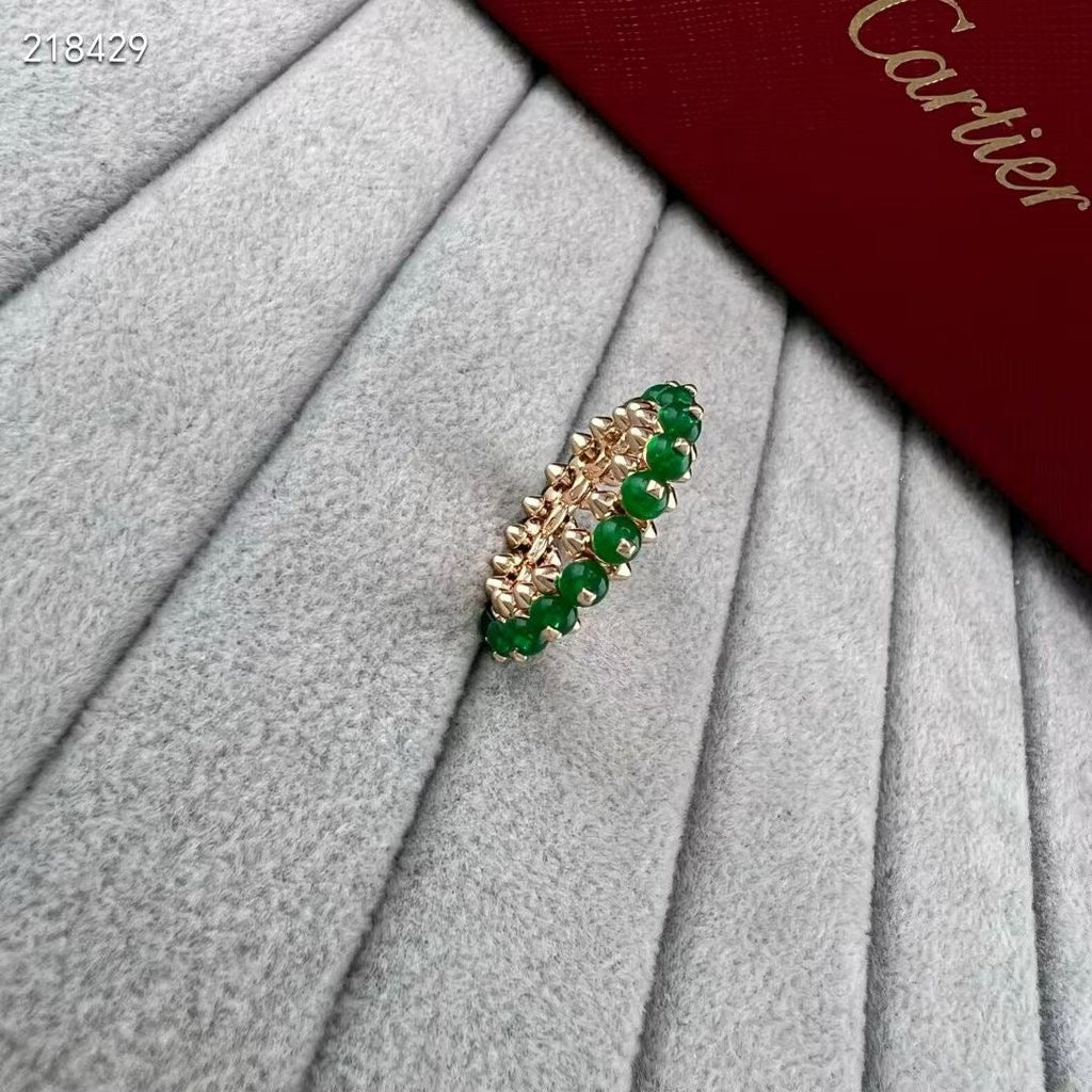 [Twinkle]CLASH NEW COLORED GEMSTONE RING