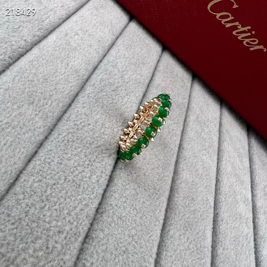 [Twinkle]CLASH NEW COLORED GEMSTONE RING