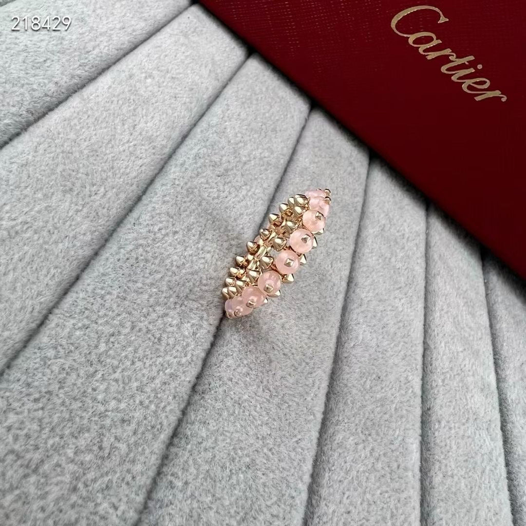 [Twinkle]CLASH NEW COLORED GEMSTONE RING