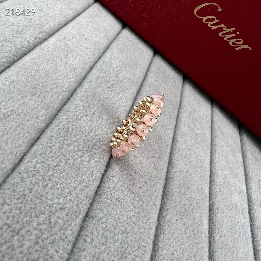 [Twinkle]CLASH NEW COLORED GEMSTONE RING