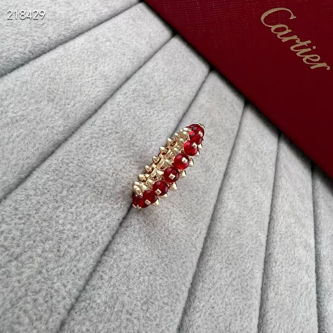 [Twinkle]CLASH NEW COLORED GEMSTONE RING