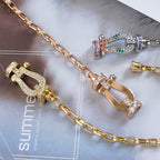 ¡®Twinkle jewelry¡¯FORCE LARGE HORSESHOE CLASP  METAL BRACELET