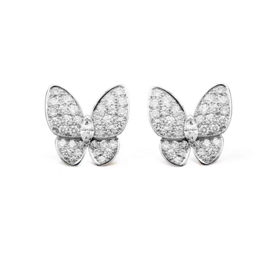 ¡®Twinkle jewelry¡¯BUTTERFLY ALL DIAMOND EARRINGS