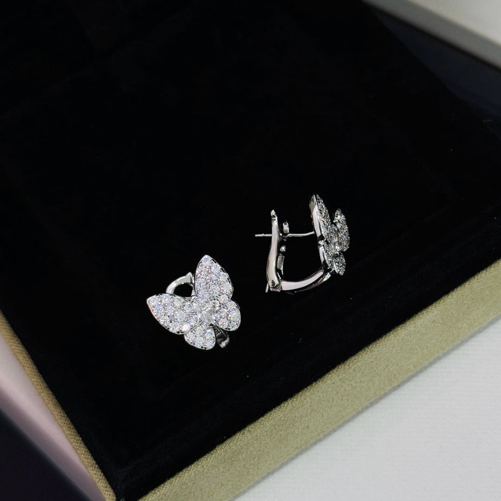 ¡®Twinkle jewelry¡¯BUTTERFLY ALL DIAMOND EARRINGS