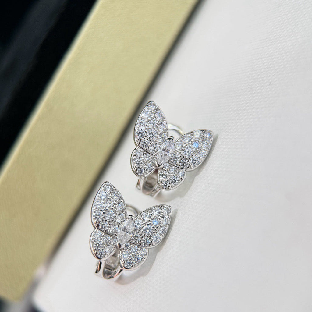 ¡®Twinkle jewelry¡¯BUTTERFLY ALL DIAMOND EARRINGS