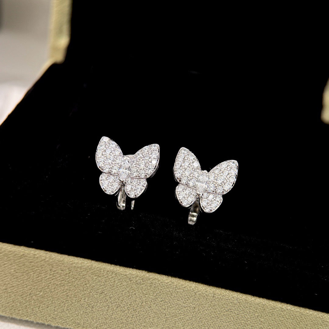 ¡®Twinkle jewelry¡¯BUTTERFLY ALL DIAMOND EARRINGS