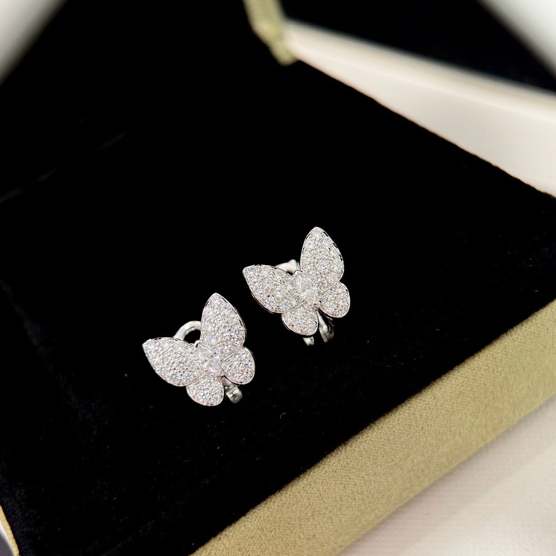 ¡®Twinkle jewelry¡¯BUTTERFLY ALL DIAMOND EARRINGS