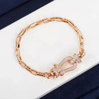 ¡®Twinkle jewelry¡¯FORCE LARGE HORSESHOE CLASP  METAL BRACELET