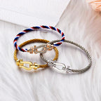 ¡®Twinkle jewelry¡¯FORCE LARGE HORSESHOE NO DIAMOND BRACELET GOLD