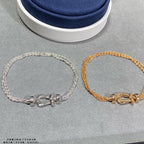 ¡®Twinkle jewelry¡¯FORCE SMALL HORSESHOE  DIAMOND CHAIN ROPE BRACELET