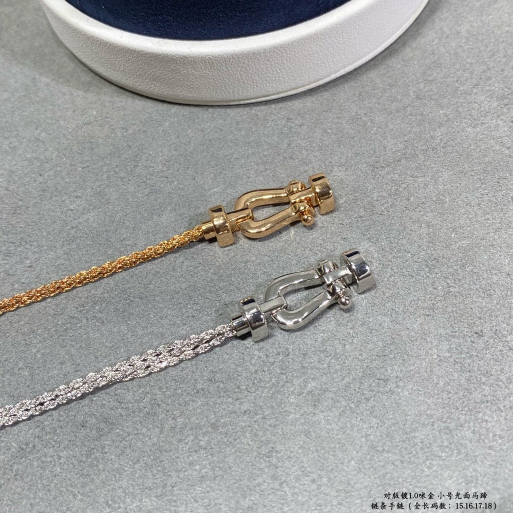 ¡®Twinkle jewelry¡¯FORCE SMALL HORSESHOE  DIAMOND CHAIN ROPE BRACELET
