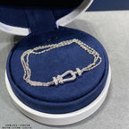 ¡®Twinkle jewelry¡¯FORCE SMALL HORSESHOE  DIAMOND CHAIN ROPE BRACELET