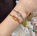 ¡®Twinkle jewelry¡¯FORCE SMALL HORSESHOE  DIAMOND CHAIN ROPE BRACELET