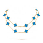 ¡®Twinkle jewelry¡¯CLOVER 20 MOTIFS TURQUOISE GOLD