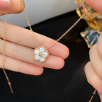 ¡®Twinkle jewelry¡¯LUCKY  WHITE MOP  PLUM BLOSSOM NECKLACE