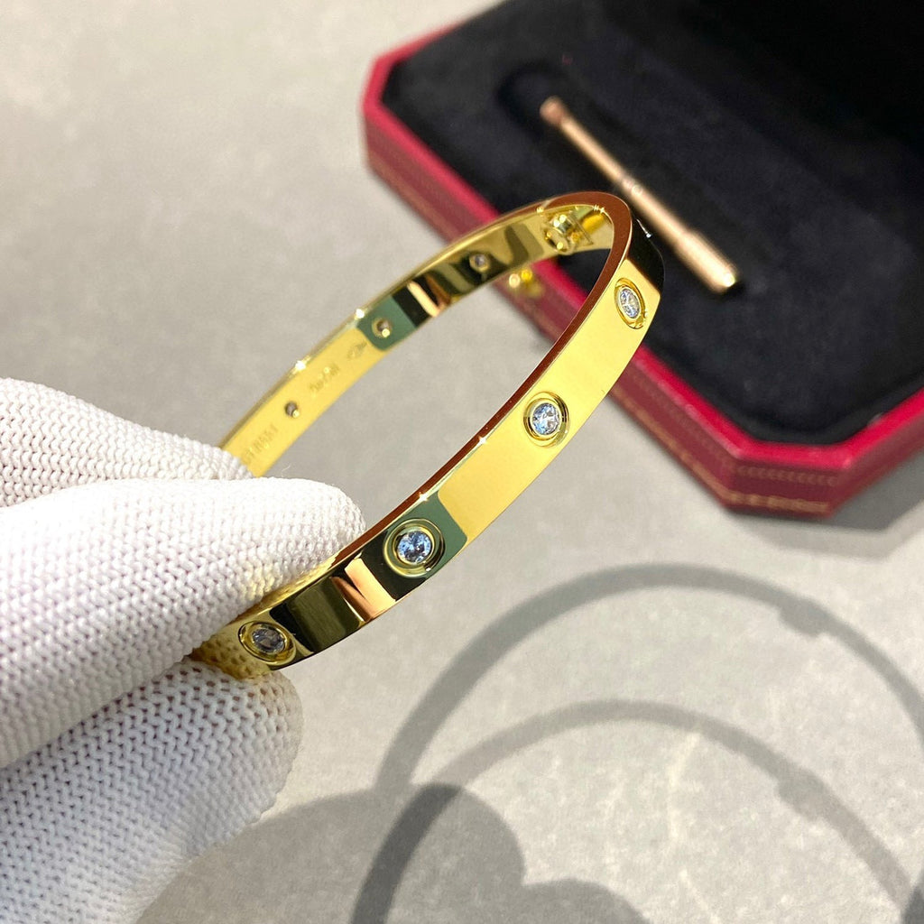 ¡®Twinkle jewelry¡¯LOVE BRACELET 6.1MM 10 DIAMONDS