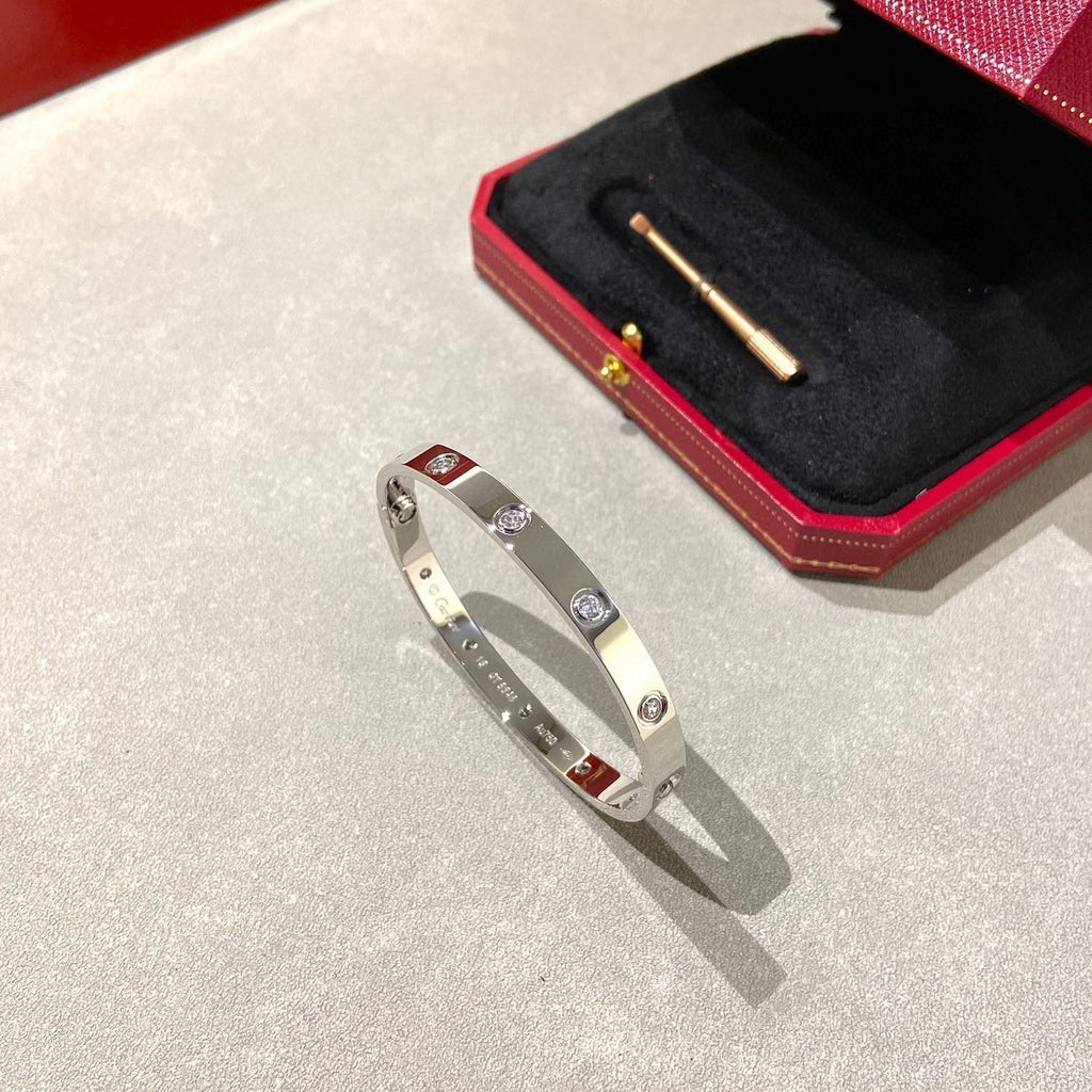 ¡®Twinkle jewelry¡¯LOVE BRACELET 6.1MM 10 DIAMONDS
