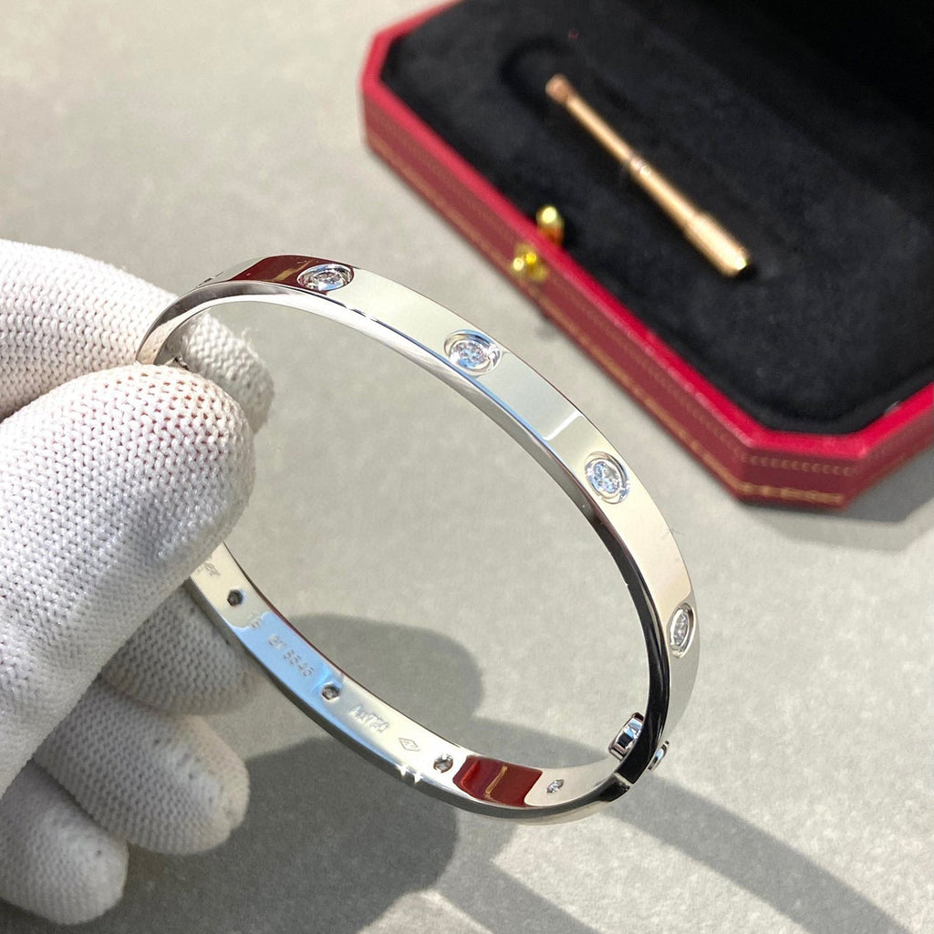 ¡®Twinkle jewelry¡¯LOVE BRACELET 6.1MM 10 DIAMONDS