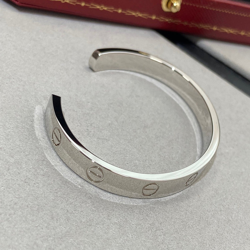 ¡®Twinkle jewelry¡¯LOVE BRACELET 6.1MM 1 DIAMOND OPEN CUFF